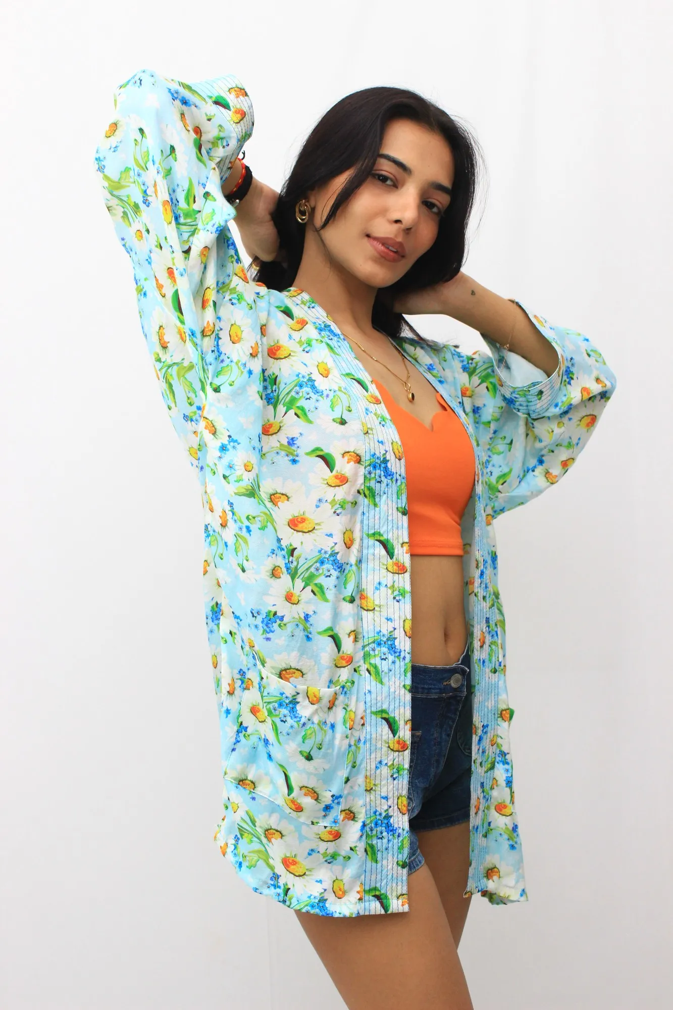 The Regina Daisy Oversized Kimono