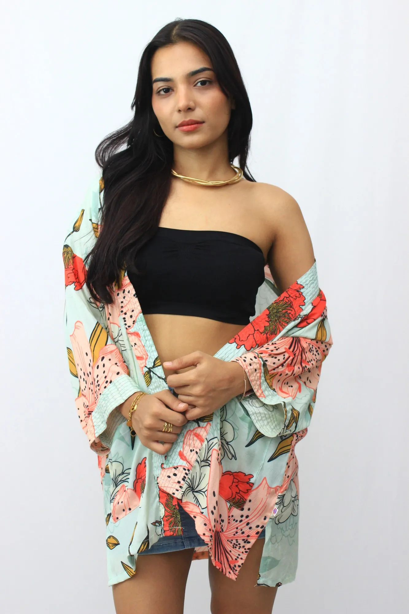 The Tropical Lily Oversized Kimono